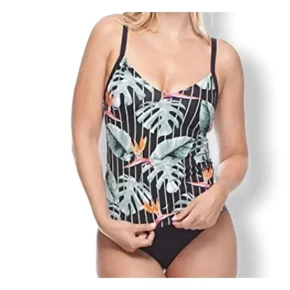 Skye Women's Elsie V-Neck Tankini Swimwear Top